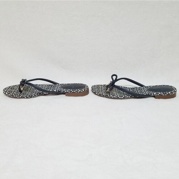 KATE Spade Mistic Blue Gold Spade Charm Sandals - Picture 5 of 12